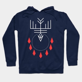 Digital illustration of the Holy Spirit symbol Hoodie